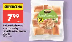 Biedronka Bułeczki pizzowe z mozzarellą i masłem ziołowym Dermaris oferta
