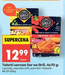 Biedronka Talarki serowe Ser na Grill oferta