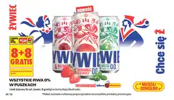 Biedronka Wszystkie piwa 0% Żywiec w puszkach oferta
