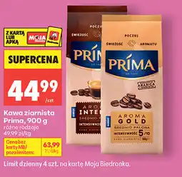 Biedronka Kawa ziarnista Prima oferta