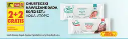 Biedronka CHUSTECZKI NAWILŻANE DADA, 50/52 SZT.: AQUA, ATOPIC oferta