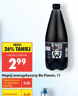 Biedronka Napój energetyczny Be Power oferta