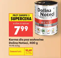 Biedronka Karma dla psa wołowina Dolina Noteci oferta