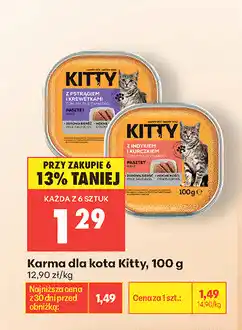 Biedronka Karma dla kota Kitty oferta