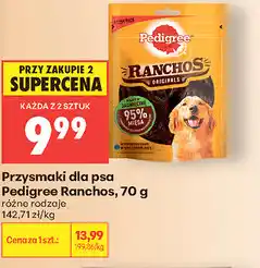 Biedronka Przysmaki dla psa Pedigree Ranchos oferta