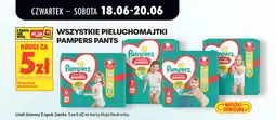 Biedronka WSZYSTKIE PIELUCHOMAJTKI PAMPERS PANTS oferta