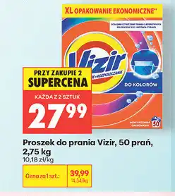 Biedronka Proszek do prania Vizir oferta