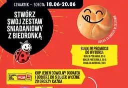 Biedronka Stwórz swój zestaw śniadaniowy oferta