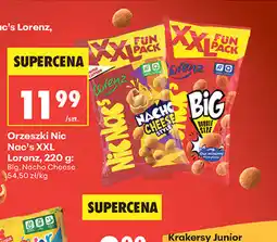 Biedronka Orzeszki Nic Nac's XXL Lorenz oferta