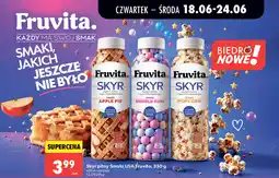 Biedronka Skyr pitny Smaki USA Fruvita oferta