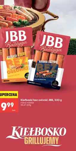 Biedronka Kiełbaski bez osłonki JBB oferta