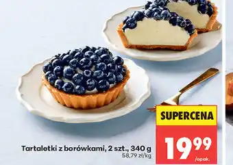 Biedronka Tartaletki z borówkami oferta
