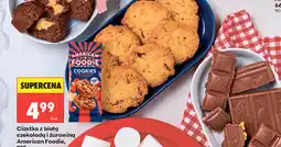 Biedronka Ciastka z białą czekoladą i żurawiną American Foodie oferta