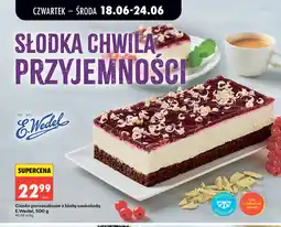 Biedronka Ciasto porzeczkowe z białą czekoladą E.Wedel oferta