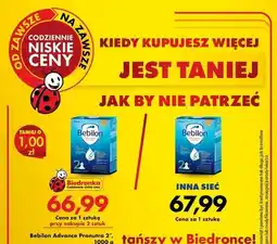 Biedronka Bebilon Advance Pronutra 2 oferta