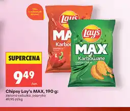 Biedronka Chipsy Lay's MAX oferta