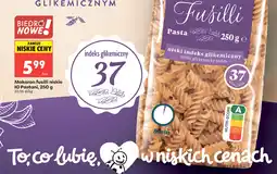 Biedronka Makaron fusilli niskie IG Pastani oferta