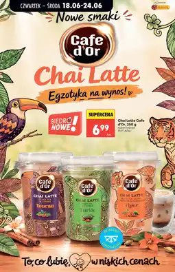 Biedronka Chai Latte Cafe d'Or oferta