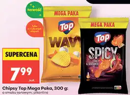 Biedronka Chipsy Top Mega Paka oferta