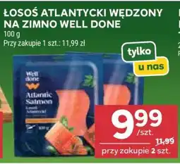 Stokrotka Market Łosoś atlantycki wędzony na zimno Well Done oferta