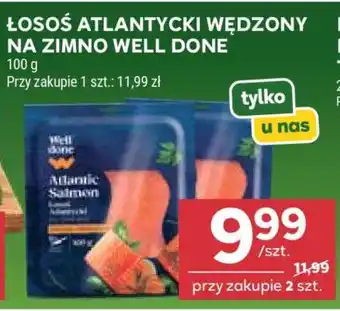 Łosoś atlantycki wędzony na zimno Well Done
