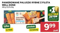 Stokrotka Market Panierowane paluszki rybne z fileta Well Done oferta