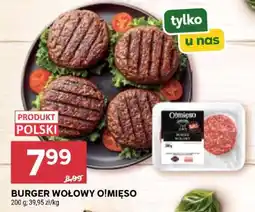 Stokrotka Market BURGER WOŁOWY O!MIĘSO oferta