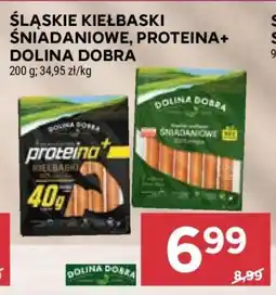Stokrotka Market Śląskie Kiełbaski Śniadaniowe, Proteina+ Dolina Dobra oferta