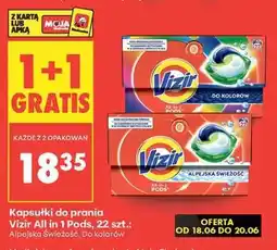 Biedronka Vizir All in 1 PODS oferta