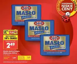 Biedronka Masło Ekstra Polskie Mlekovita , 200 g oferta