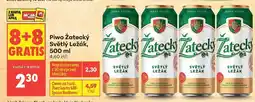 Biedronka Piwo Žatecký Světlý ležák 500 ml oferta