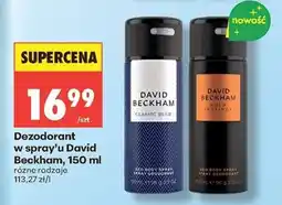 Biedronka Dezodorant w spray’u David Beckham, 150 ml oferta