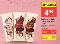 Biedronka Lody na patyku Triple Marletto oferta
