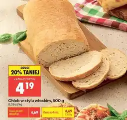 Biedronka Chleb w stylu włoskim, 500 g oferta