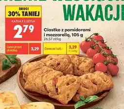 Biedronka Ciastko z pomidorami i mozzarellą, 105 g oferta