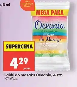 Biedronka Gąbki do masażu Oceania , 4 szt oferta