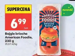 Biedronka Bajgle brioche American Foodie, 230 g oferta