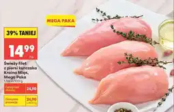 Biedronka Świeży filet z piersi kurczaka Kraina Mięs, Mega Paka oferta