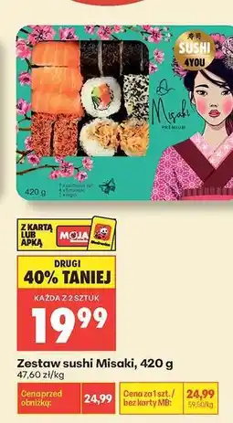 Biedronka Zestaw sushi Misaki 420 g oferta