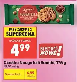 Biedronka Ciastka Nougatelli Bonitki, 175 g oferta