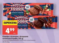 Biedronka Ciastka z kremem i dropsami American Foodie, 175 g oferta