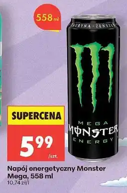 Biedronka Napój energetyczny Monster Mega, 558 ml oferta