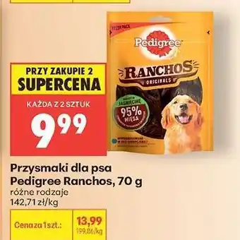 Biedronka Przysmaki dla psa Pedigree Ranchos, 70 g oferta