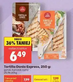 Biedronka Tortilla Dania Express, 250 g oferta