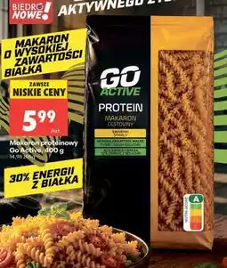 Biedronka Makaron proteinowy Go Active, 400 g oferta