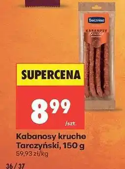 Biedronka Kabanosy kruche Tarczyński, 150 g oferta