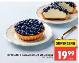Biedronka Tartaletki z borówkami, 2 szt., 340 g oferta
