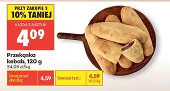 Biedronka Przekąska kebab, 120 g oferta