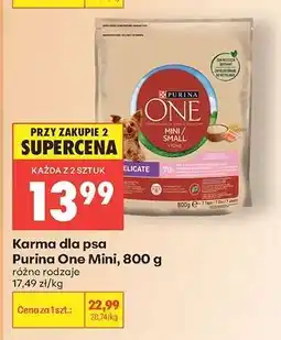 Biedronka Purina One Mini oferta