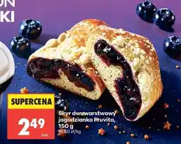 Biedronka Skyr dwuwarstwowy jagodzianka Fruvita, 150 g oferta